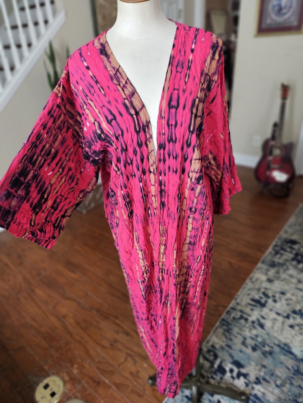Tiedye Style Kimono Duster Medium Large
